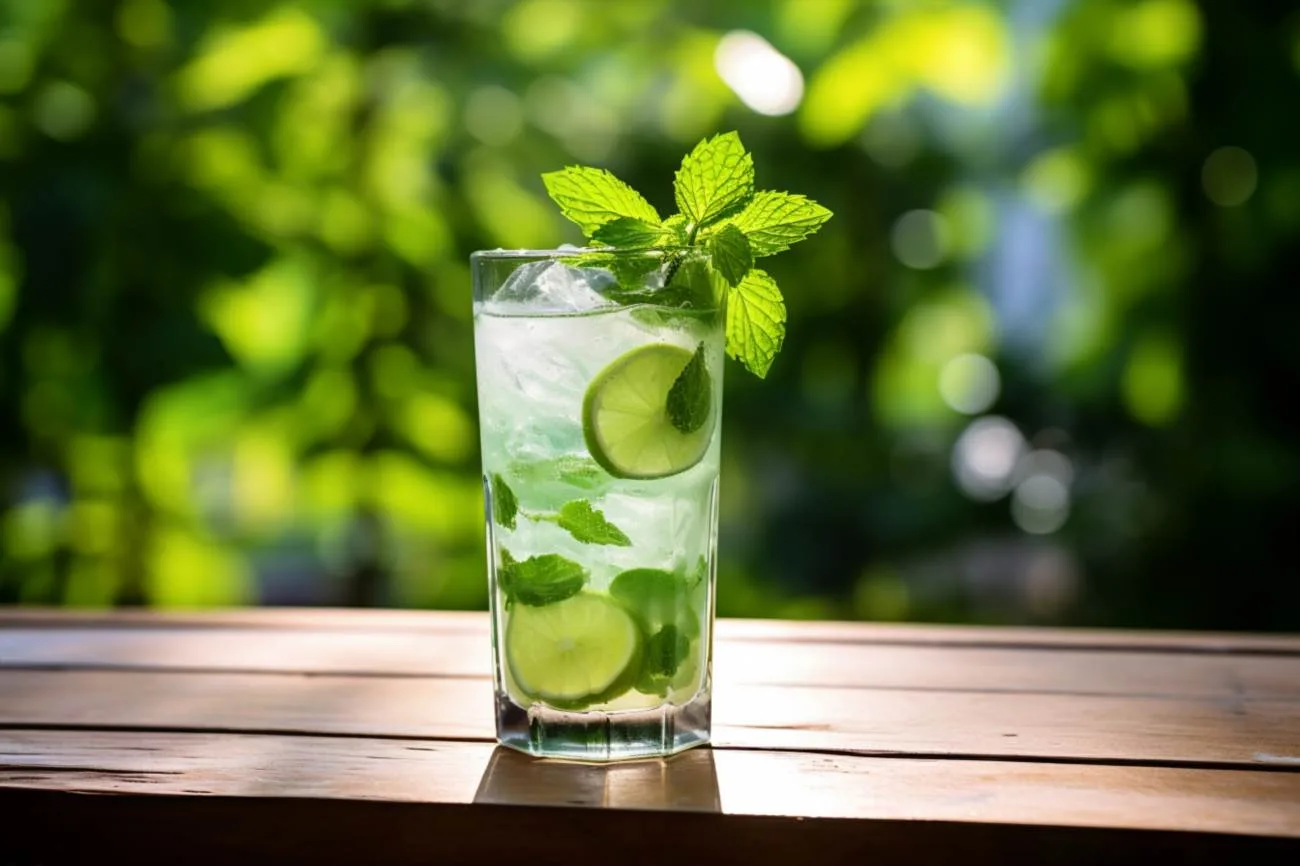 Gröna hissen drink: en fantastisk nyårskreation