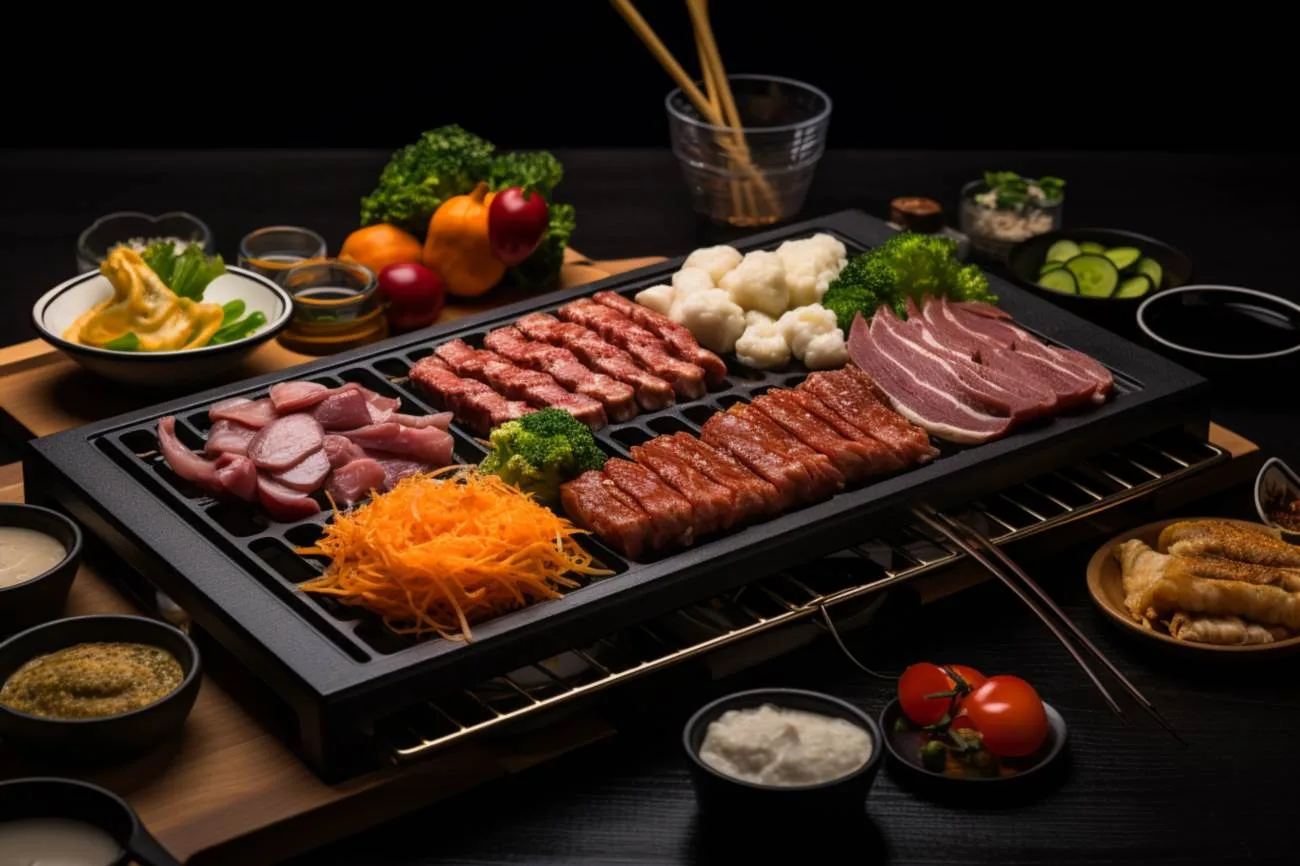 Japansk bordsgrill: en kulinarisk upplevelse