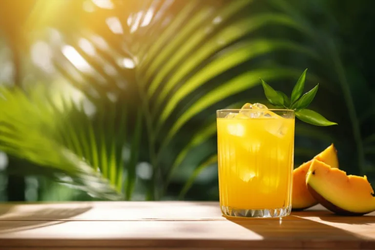 Mango drink: a refreshing tropical delight